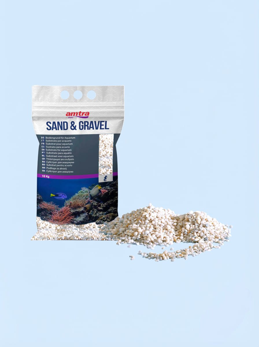 Amtra Sand & Gravel Aquarium Substrate (10 Kg) Amtra Sand & Gravel Aquarium Substrate (10 Kg) - Image 1