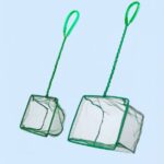 Square Green Aquarium Fish Catching Net